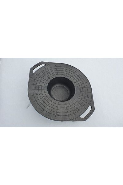 Mercaton Grill Disc for Barbecue, Cast Iron, with Legs, 52 cm, Mixt Barbeque