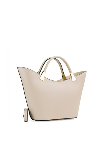 Posete Fagaras Poseta Piele Maia - Bej, Geanta Piele Naturala, Genti, Genti D...