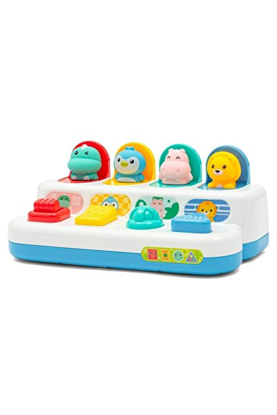 BabyMix_SP Jucarie interactiva, Baby Mix, Peekaboo Animals, Dezvolta abilitat...