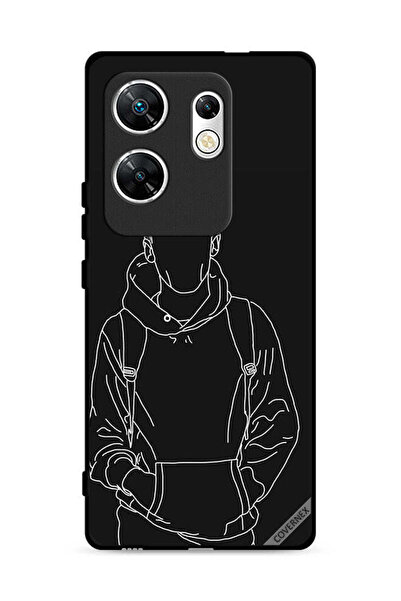 Covernex غطاء حماية لهاتف Infinix Zero 30 4G، رسم لشخصية جاكيت بوي