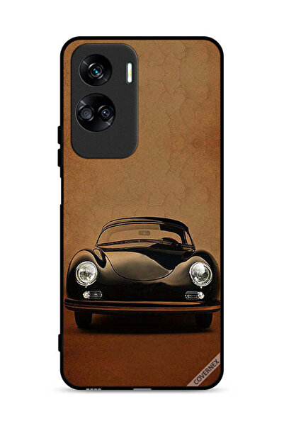 Covernex غطاء حماية لهاتف Honor 90 Lite 5G بتصميم سيارة كلاسيكية