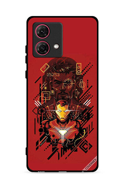 Covernex غطاء حماية لهاتف موتورولا موتو جي 84 5 جي برسومات الرجل الحديدي