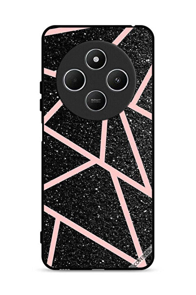 Covernex غطاء حماية لهاتف شاومي ريدمي 14R 5G بنقشة لامعة ومسارات