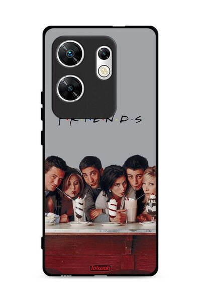 Tolwak غطاء حماية لهاتف Infinix Zero 30 4G F R I E N D S