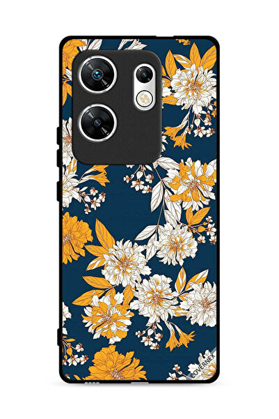 Covernex غطاء حماية لهاتف Infinix Zero 30 4G بنقشة زهور وأوراق