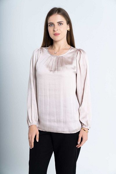 Nichii Classic Long Sleeve Solid Top