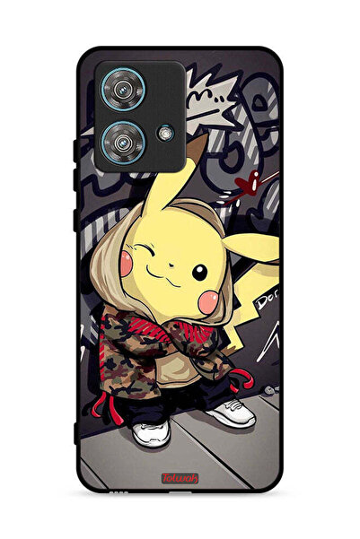 Tolwak غطاء حماية لهاتف موتورولا إيدج 40 نيو 5G، تصميم بيتشكو آرت