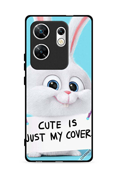 Covernex غطاء حماية لهاتف Infinix Zero 30 4G، أرنب لطيف، هذا هو غلافي فقط