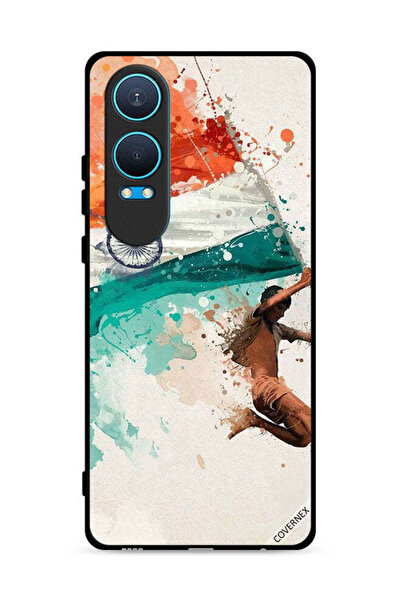 Covernex غطاء حماية لهاتف OnePlus Nord CE4 Lite 5G يحمل علم الهند أثناء الطيران