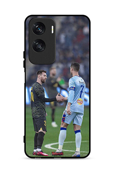 Tolwak غطاء حماية لهاتف Honor X50i 5G ميسي ورونالدو