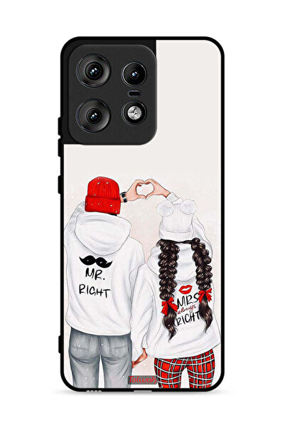 Tolwak غطاء حماية لهاتف موتورولا إيدج 50 برو 5G - يمين ويمين دائمًا