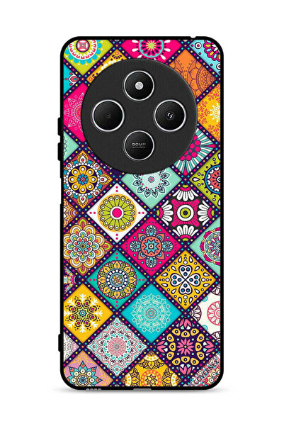 Covernex غطاء حماية لهاتف شاومي ريدمي 14 سي 4G بنقشة ماندالا الإسلامية