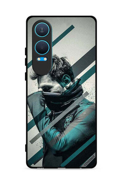 Covernex غطاء حماية لهاتف OnePlus Nord CE4 Lite 5G بنقشة وجه ميسي المختبئ