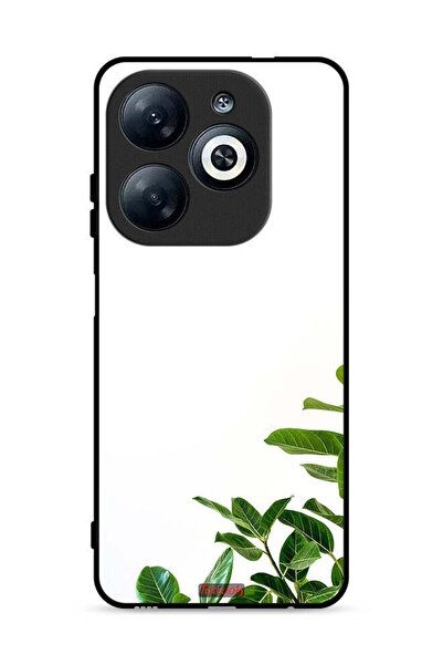 Tolwak غطاء حماية لهاتف Infinix Smart 8 4G، تصميم جوش كالابريس، أوراق الشجر