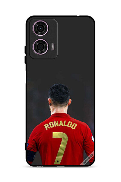 Covernex غطاء حماية لهاتف موتورولا موتو جي 24 4G رونالدو عنزة كرة القدم