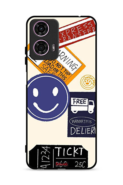 Tolwak غطاء حماية لهاتف موتورولا موتو جي 24 4G مع ملصق نقل سريع مجاني