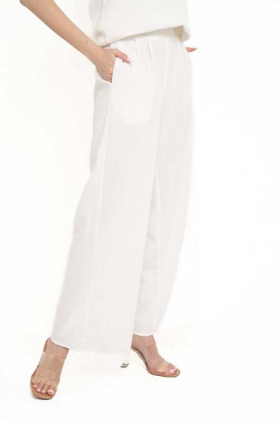 Nichii Women's Long Pants with Spacious Side Pockets