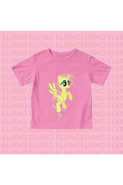 Harajuku Style رقبة دائرية من القطن مطبوعة باللون الوردي My Little Ponny للفت...