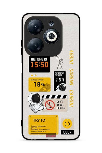 Tolwak Infinix Smart 8 4G Protective Case Cover Do Not Trust People