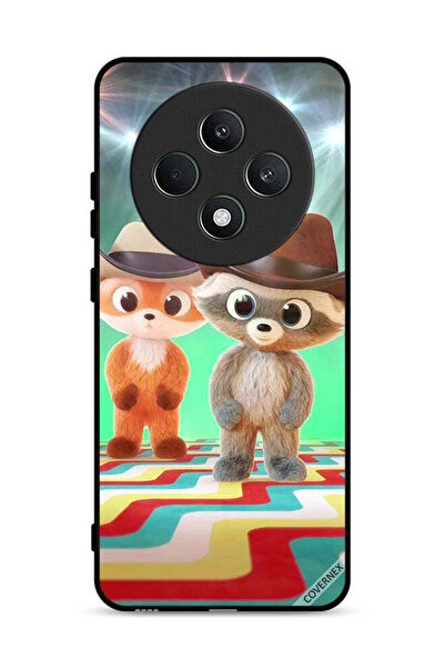 Covernex جراب حماية لهاتف Oppo Reno12 F 4G بتصميم أرانب