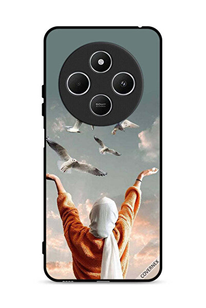 Covernex غطاء حماية لهاتف شاومي ريدمي 14R 5G بطبعة طيور طائرة