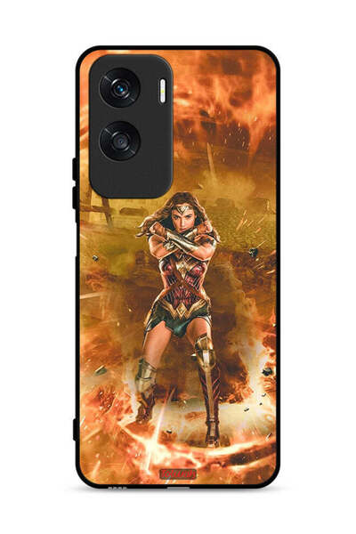 Tolwak غطاء حماية لهاتف Honor X50i 5G بتصميم Wonder Women