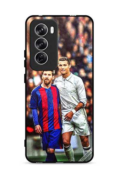 Covernex غطاء حماية لهاتف Oppo Reno12 5G ميسي ورونالدو