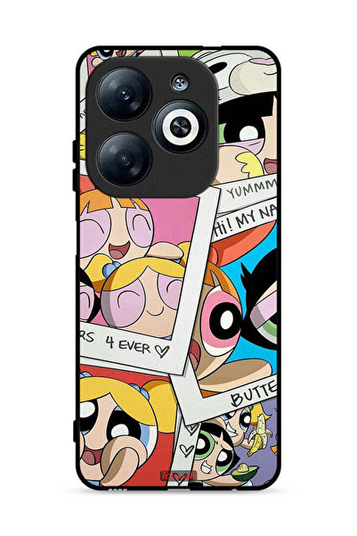 Tolwak غطاء حماية لهاتف إنفينيكس سمارت 8 4G - Sisters Forever