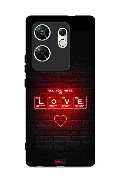 Tolwak غطاء حماية لهاتف Infinix Zero 30 4G كل ما تحتاجه هو الحب