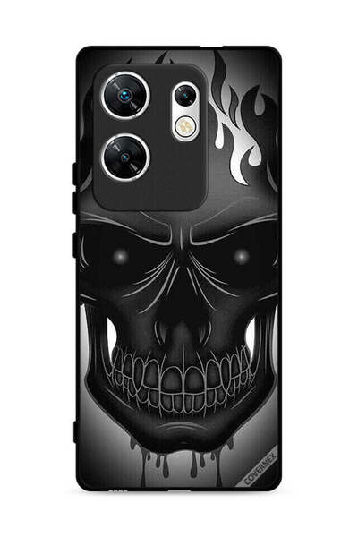 Covernex غطاء حماية لهاتف Infinix Zero 30 4G برسومات جمجمة