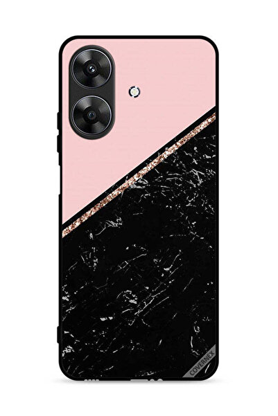 Covernex غطاء حماية لهاتف Realme Note 60 4G بنقشة رخامية