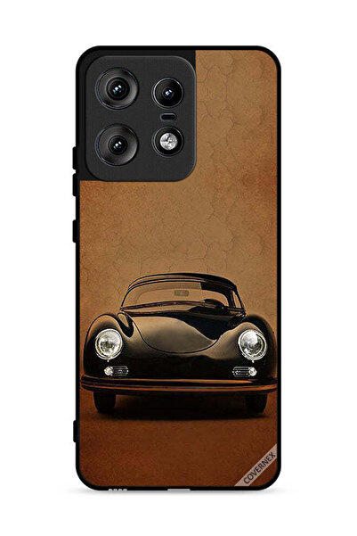 Covernex غطاء حماية لهاتف موتورولا إيدج 50 برو 5G بتصميم سيارة كلاسيكية