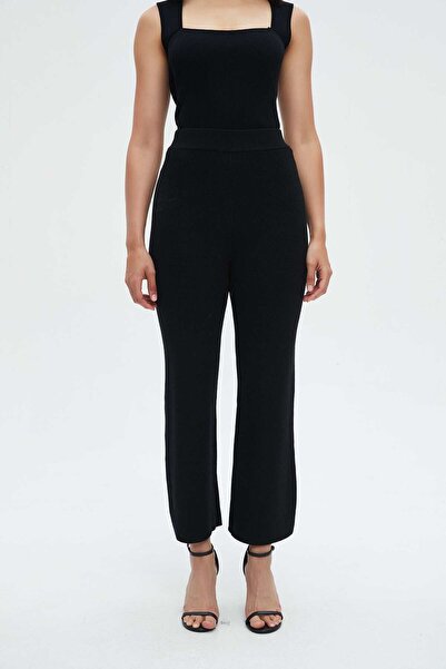 Nichii بنطلون نسائي طويل سادة