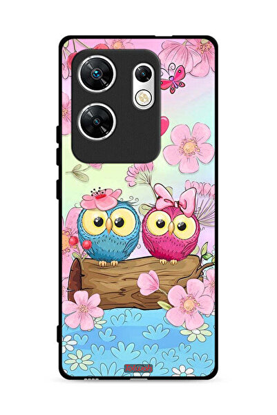 Tolwak غطاء حماية لهاتف Infinix Zero 30 4G برسومات بومة لطيفة