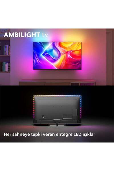 Philips Ambilight TheOne 55PUS9000 4K UHD QLED 139cm 55" Smart TV Dolby Vision TitanOS