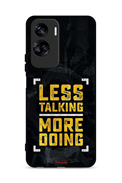 Tolwak غطاء حماية لهاتف Honor 90 Lite 5G، كلام أقل، فعل أكثر