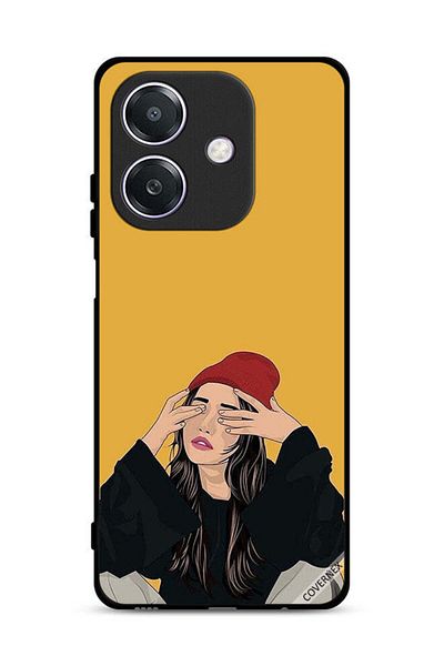 Covernex غطاء حماية لهاتف Oppo A3x 5G برسومات فتاة حزينة