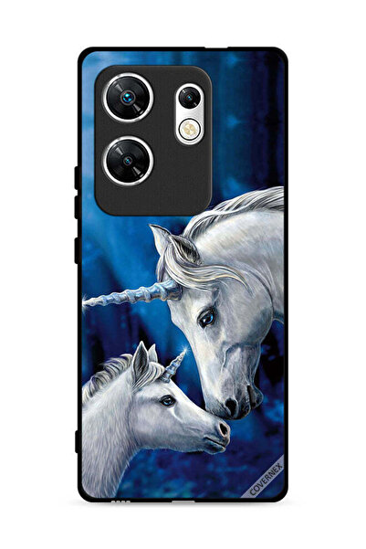 Covernex غطاء حماية لهاتف Infinix Zero 30 4G بتصميم وحيد القرن الصغير