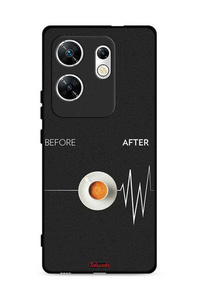 Tolwak غطاء حماية لهاتف Infinix Zero 30 4G قبل وبعد