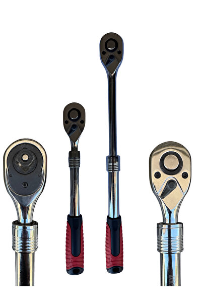 Hırdavat Cırcır Kolu -45 diş Uzatmalı 1/2"