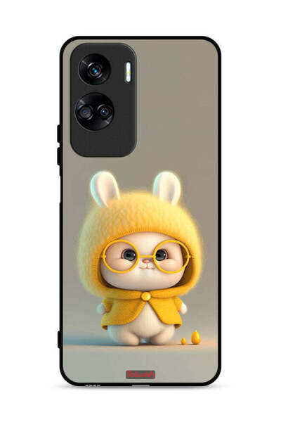 Tolwak غطاء حماية لهاتف Honor 90 Lite 5G بتصميم أرنب صغير