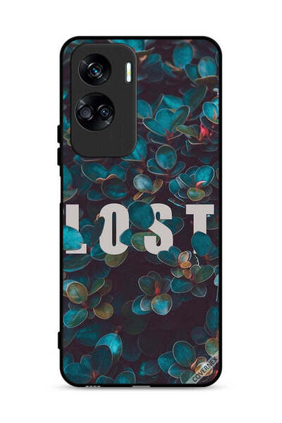 Covernex غطاء حماية لهاتف Honor 90 Lite 5G بطبعة Lost In Leaves
