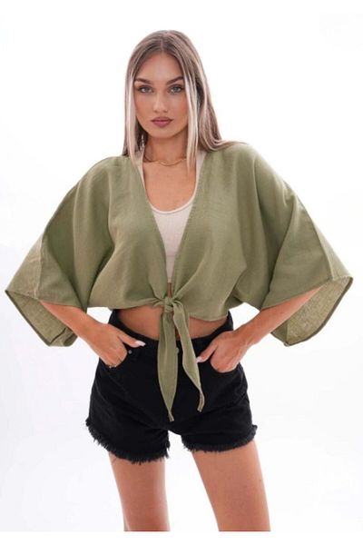 BUSEM S0018376 Bsm Waist Tie Blouse