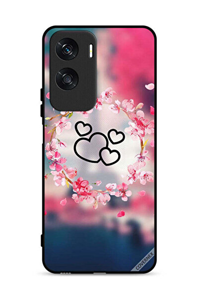 Covernex غطاء حماية لهاتف Honor X50i 5G بنقشة قلوب فنية