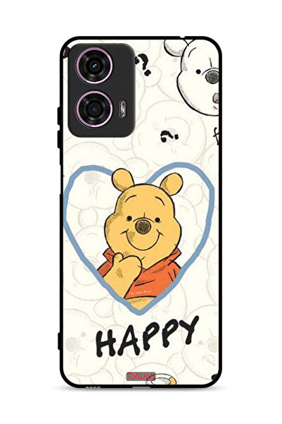 Tolwak غطاء حماية لهاتف موتورولا موتو جي 24 4G بتصميم الدب باباي