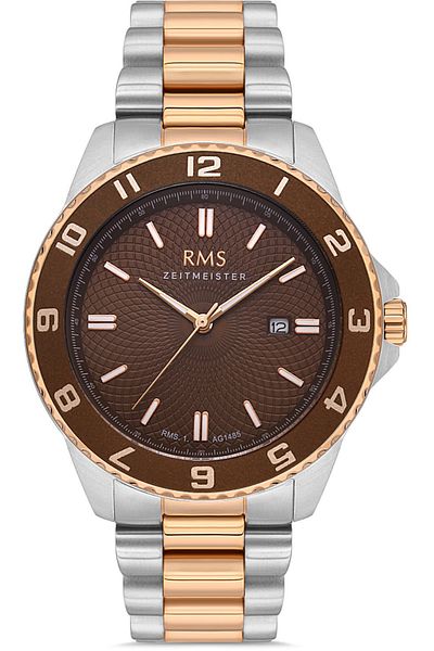 RMS Zeıtmeıster Rms.1.Ag1485.07 Men's Wrist Watch