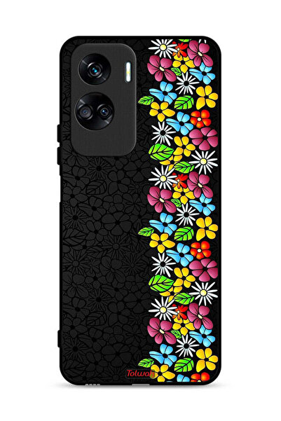 Tolwak غطاء حماية لهاتف Honor 90 Lite 5G من Flowers Line