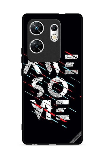 Covernex غطاء حماية لهاتف Infinix Zero 30 4G بنقشة كلمة رائعة