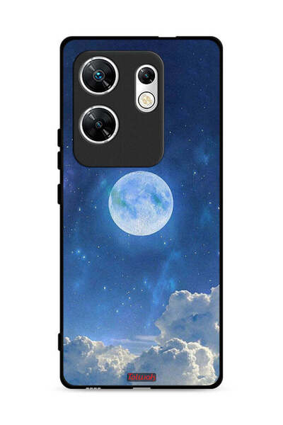 Tolwak غطاء حماية لهاتف Infinix Zero 30 4G بطبعة غيوم القمر