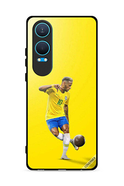 Covernex غطاء حماية لهاتف OnePlus Nord CE4 Lite 5G، نيمار مع كرة قدم